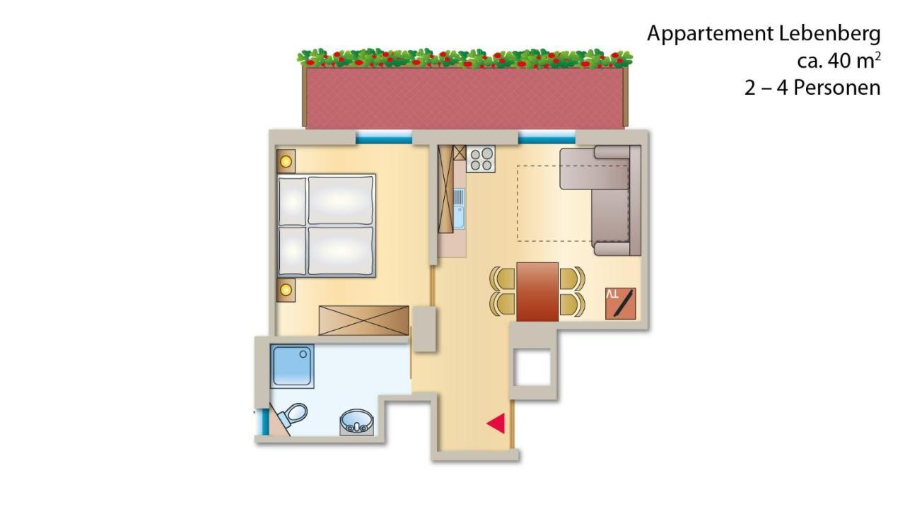 Apartament Haus Sonnegg Marlengo Zewnętrze zdjęcie